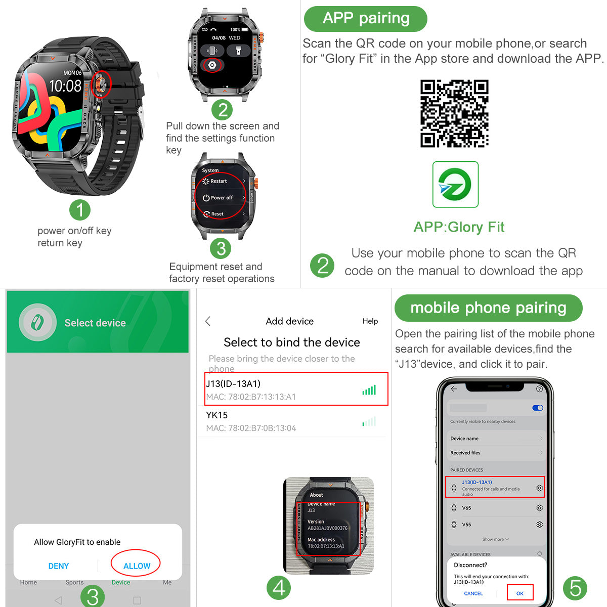 COANR Active Men's outdoor sports smartwatch, 100+sport mode, long-lasting 1200mAh battery, pedometer, remote photo/music playback, 100+dial, alarm clock, 360+360 pixels, wireless calling, message notification, flashlight, alloy body Smart Watch